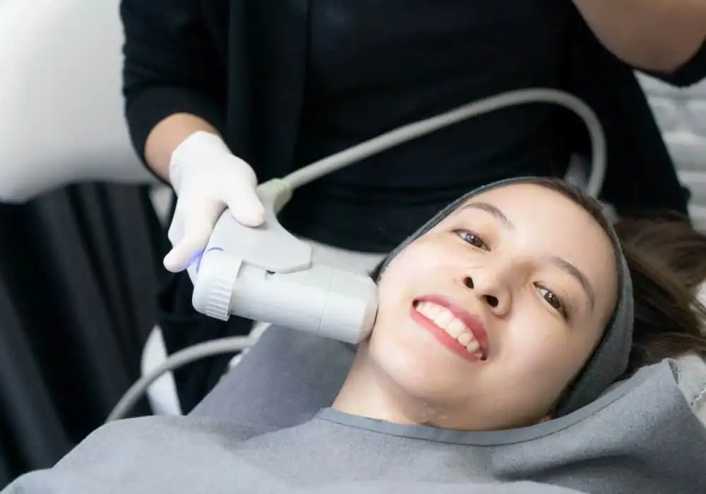 HIFU treatment Newmarket in progress
