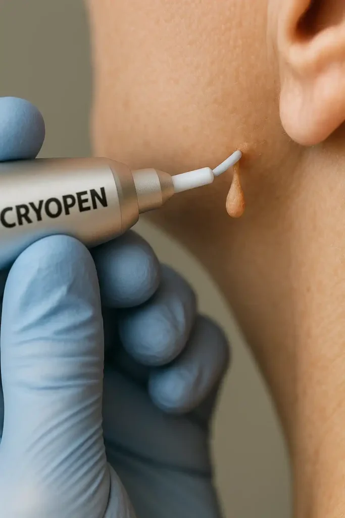 Cryopen for skin tags removal Newmarket speak to our team today!