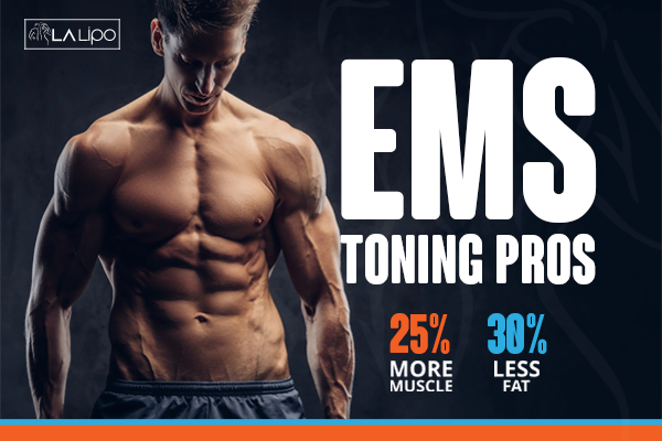 Benefits of LA-EMS Body toning treatment to improve your core strength Newmarket